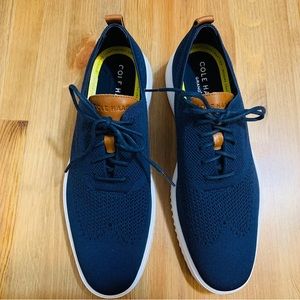 Coke Haan Grand Stitch Knit Wing Tip